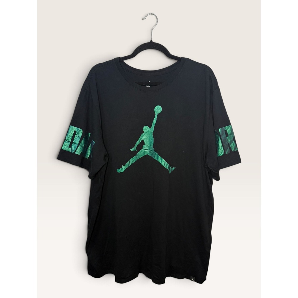 Vtg Air Jordan Jumpman Men's XXL T-shirt Black Retro Y2K